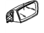 GM 88895185 Mirror, Rear Passenger Side