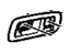 GM 25793520 Bezel, Door Lock Inside Handle, Front