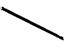 GM 20488392 Body Side Molding, Front Passenger Side