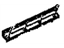 GM 15729865 Lower Molding Lower Retainer, Outer Driver Side GM 15729865 Lower Molding Lower Retainer, Outer Driver Side