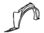 GM 22586574 Fender Liner, Front Inner Passenger Side