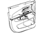 GM 23363845 Trim, Front Door Trim
