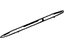 GM 30015313 Body Side Molding, Gray, Front Lower Passenger Side GM 30015313 Body Side Molding, Gray, Front Lower Passenger Side