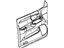 GM 25812122 Panel, Door Trim/Access, Gray, Front GM 25812122 Panel, Door Trim/Access, Gray, Front