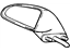 GM 25615194 Mirror, Rear Passenger Side