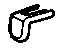 GM 22714469 Cover, Rear Seat Adjuster/Recliner, Driver Side GM 22714469 Cover, Rear Seat Adjuster/Recliner, Driver Side