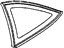 GM 21170374 Quarter Glass, Passenger Side