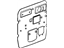 GM 15196395 Deflector, Door Trim/Access, Inner GM 15196395 Deflector, Door Trim/Access, Inner