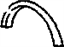 GM 10278755 Wheel Opening Molding, Rear Driver Side