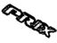 GM 89045569 Nameplate, Charcoal