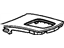 GM 15883328 Plate, Floor Console, Front GM 15883328 Plate, Floor Console, Front