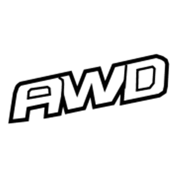 Chevy 84310387 Nameplate