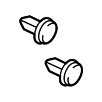 Buick 13252119 Door Trim Panel Clip