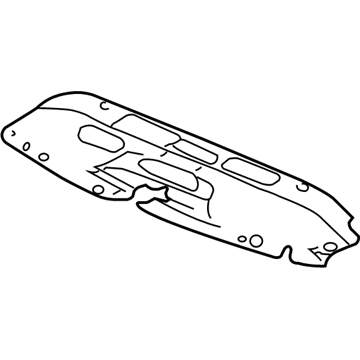 Cadillac 15809934 Upper Panel