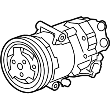 Chevy A/C Compressor - 13395696