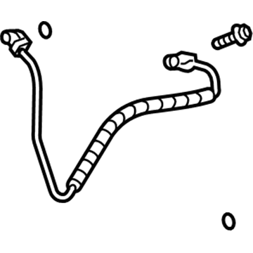 Cadillac SRX A/C Hose - 25718623