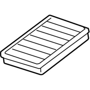 Pontiac 19166106 Filter Element