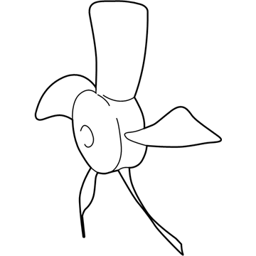 Pontiac Vibe Fan Blade - 88971516