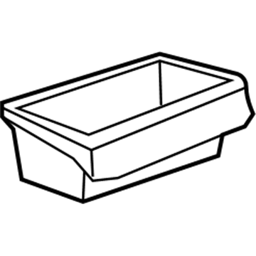 GM 10381594 Pocket, Gray, Rear Driver Side GM 10381594 Pocket, Gray, Rear Driver Side