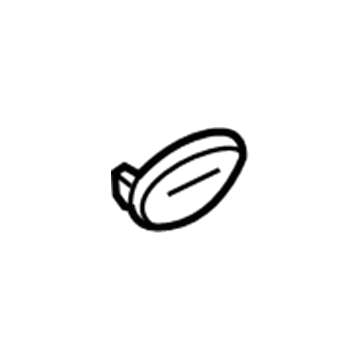 GM 95914646 Upper Center Pillar Trim Cover, Titanium GM 95914646 Upper Center Pillar Trim Cover, Titanium