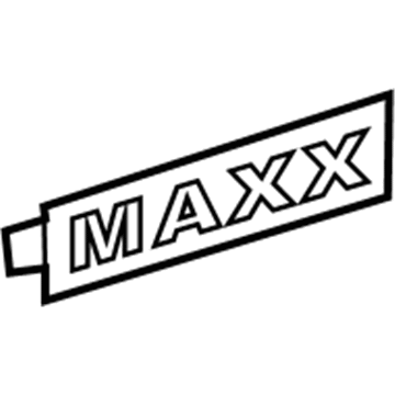 GM 22696587 Nameplate, Rear