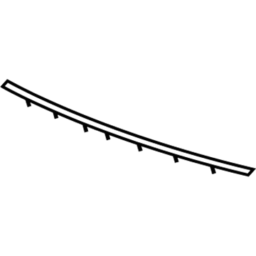 Saturn 96622271 Cowl Grille Upper Seal