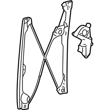 Cadillac 20945140 Window Regulator