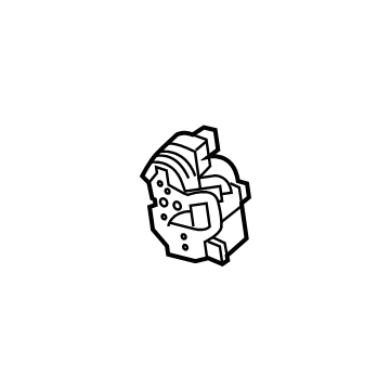 Buick 13527389 Latch