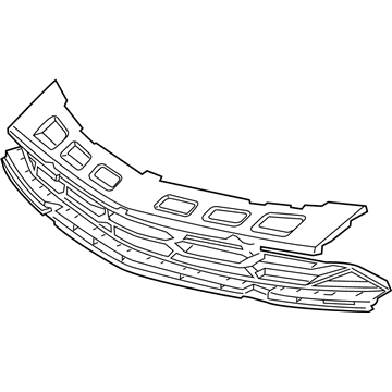 GM 84535154 Upper Grille, Front GM 84535154 Upper Grille, Front