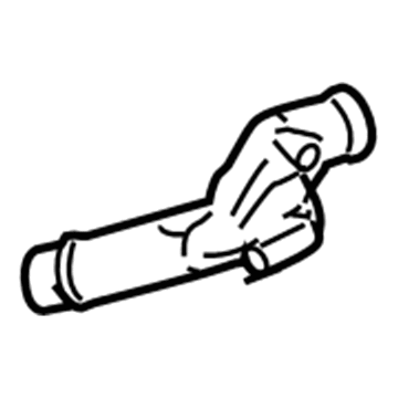 Cadillac 12573984 Water Pipe