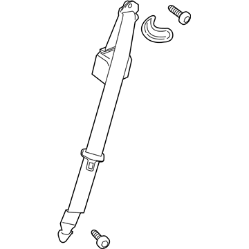 2017 Cadillac ATS Seat Belt - 19367708