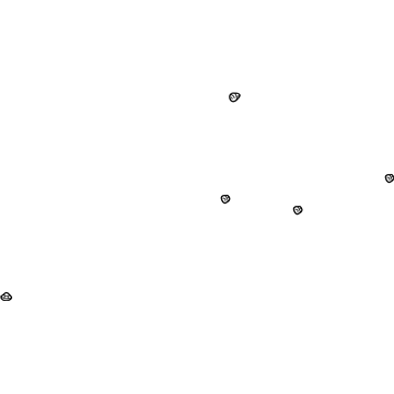 Cadillac 11517996 Motor Mount Nut