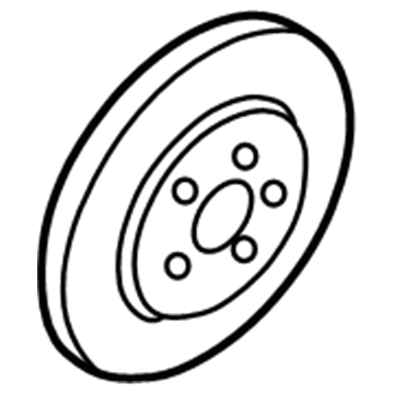 Chevy Malibu Brake Disc - 19213925