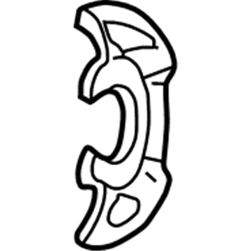 Chevy Classic Brake Backing Plate - 22698358