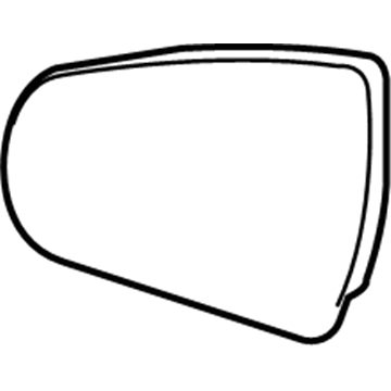 2016 Cadillac SRX Side View Mirrors - 20795182