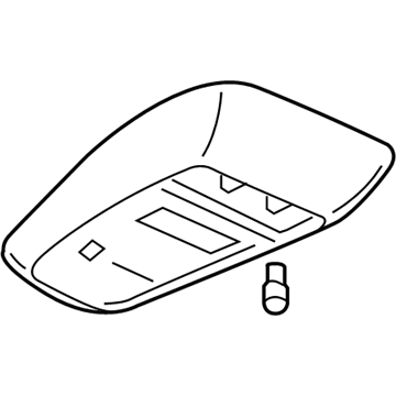 Pontiac 10385872 Overhead Console