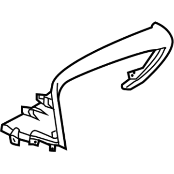 Cadillac Dash Panel Vent Portion Covers - 23135069