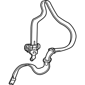 2004 Pontiac Grand Prix Seat Belt - 88956213