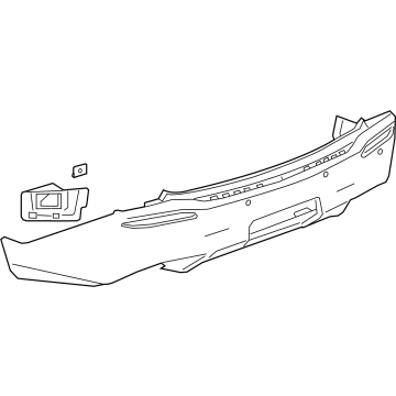 Buick Enclave Bumper - 85170386