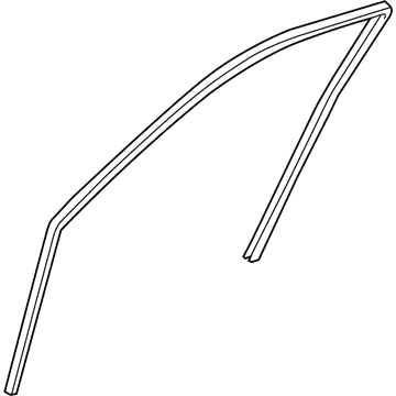 2003 Chevy Tracker Window Channel - 30021430