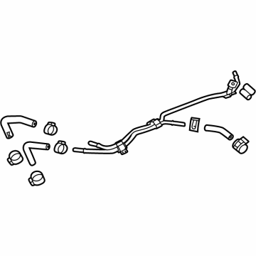 Buick 25204920 Water Return Tube