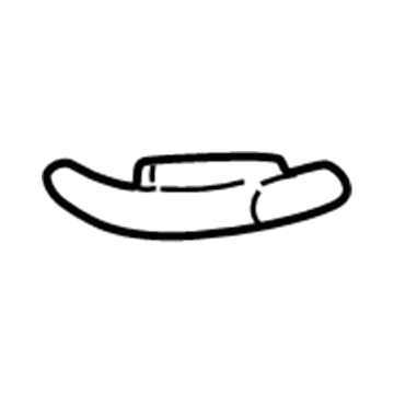 GM 10264414 Reflector, Front Passenger Side