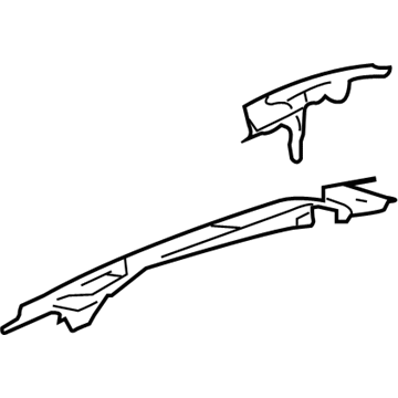 Buick 89024053 Inner Rail