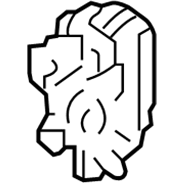 Chevy Aveo5 Door Lock Cylinder - 93745256