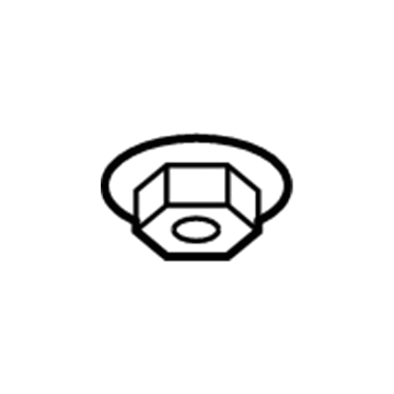 Cadillac 11516754 Stud Plate Nut