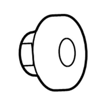 GM 94515144 Glass Assembly Nut