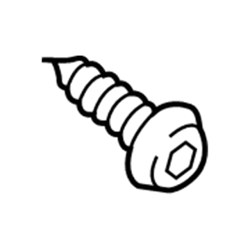 Buick 11609465 Upper Quarter Trim Bolt