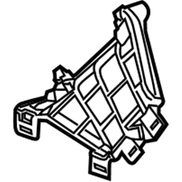 GM 22934863 Lower Trim Panel, Black, Passenger Side GM 22934863 Lower Trim Panel, Black, Passenger Side