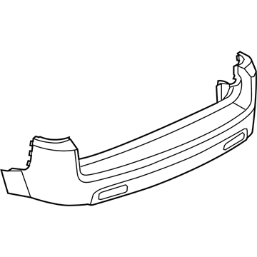 Saturn 15793218 Bumper Cover