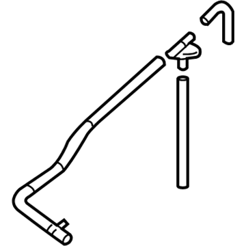 Pontiac Vibe Coolant Reservoir Cap - 88975781